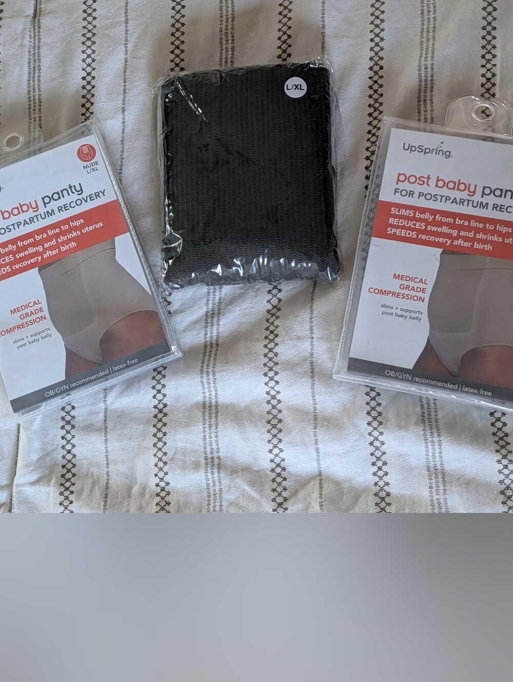UpSpring Baby Postpartum Recovery Panty - Black (L/XL)